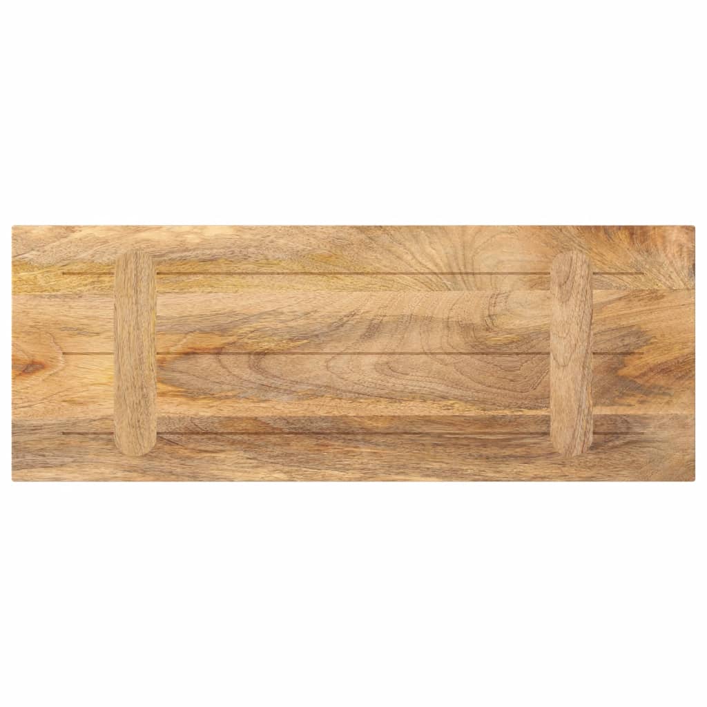 vidaXL Blat stołu, 80x30x2,5 cm, prostokątny, lite drewno mango