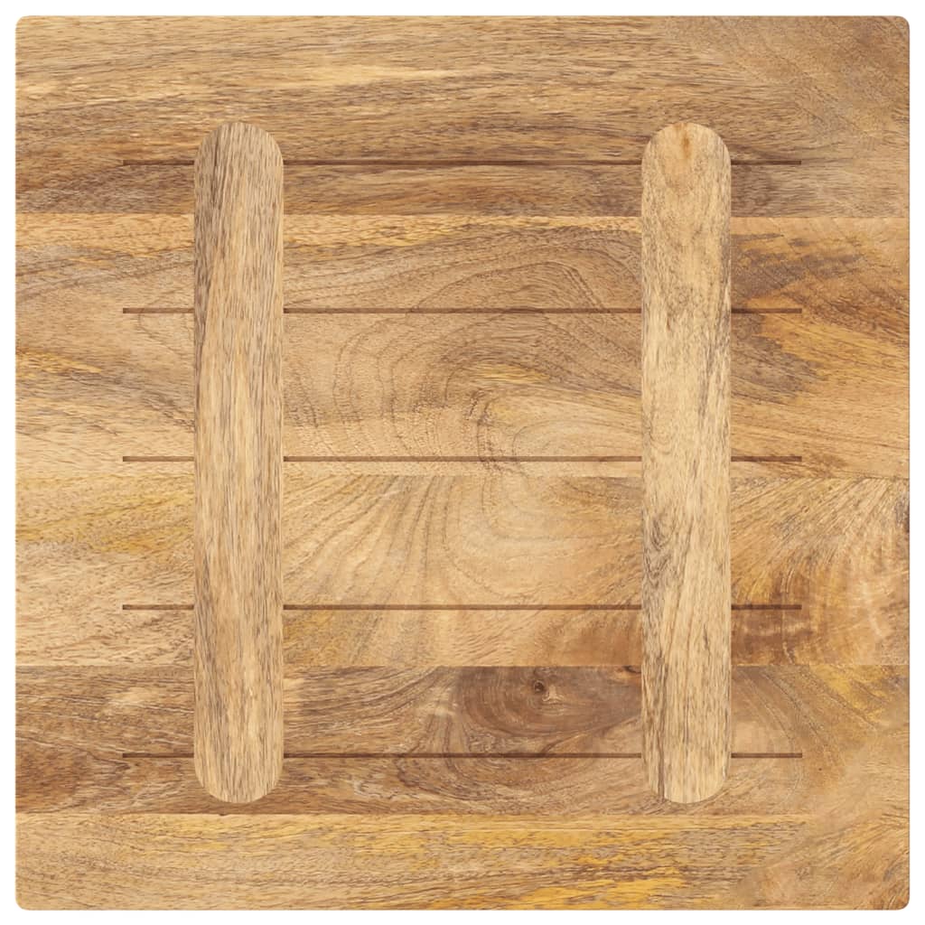 vidaXL Blat stołu, 40x40x2,5 cm, kwadratowy, lite drewno mango