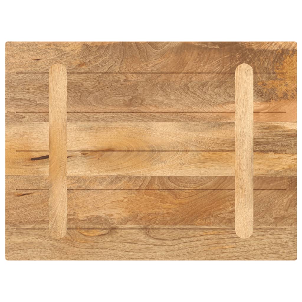 vidaXL Blat stołu, 90x50x2,5 cm, prostokątny, lite drewno mango