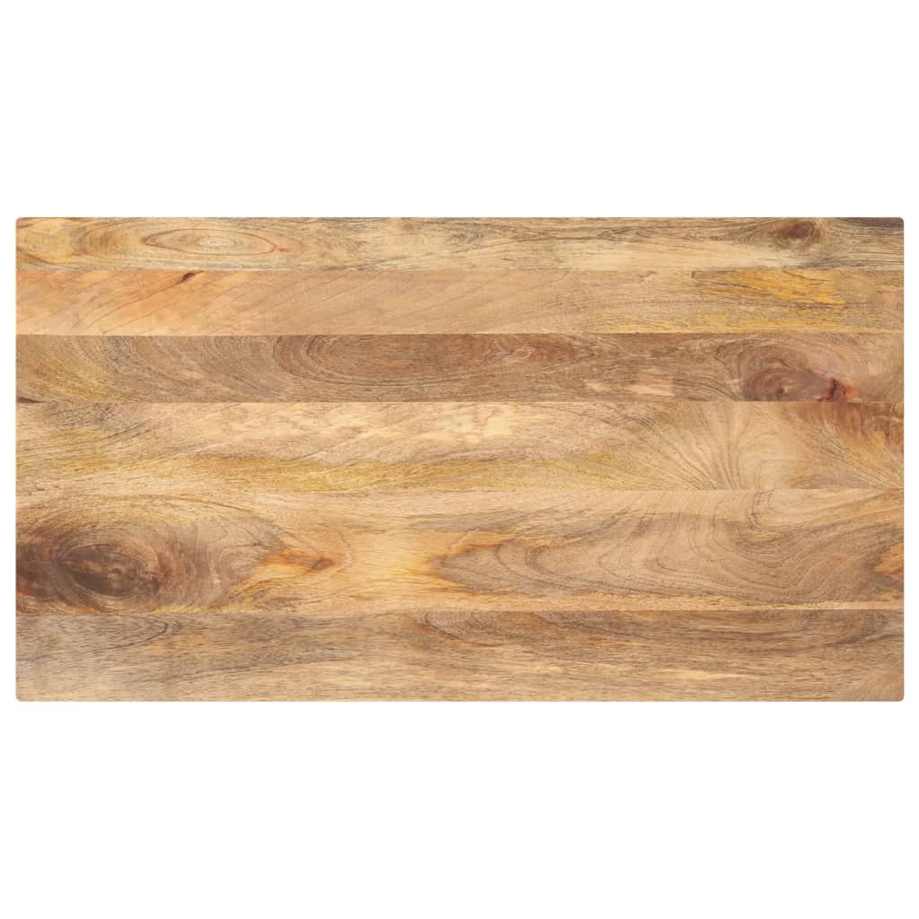 vidaXL Blat stołu, 100x60x2,5 cm, prostokątny, lite drewno mango