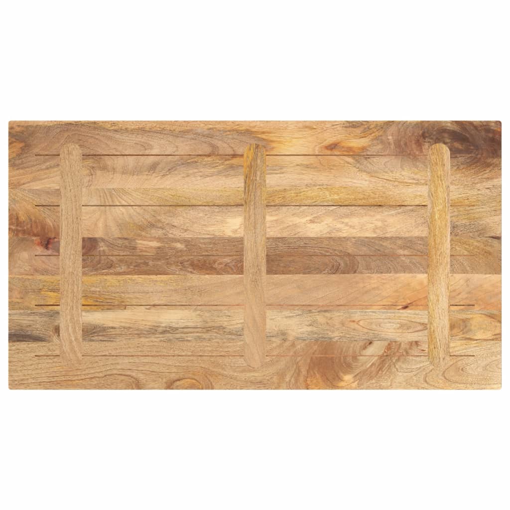 vidaXL Blat stołu, 100x60x2,5 cm, prostokątny, lite drewno mango