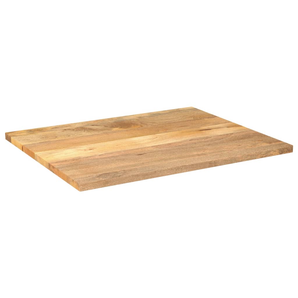 vidaXL Blat stołu, 90x80x2,5 cm, prostokątny, lite drewno mango