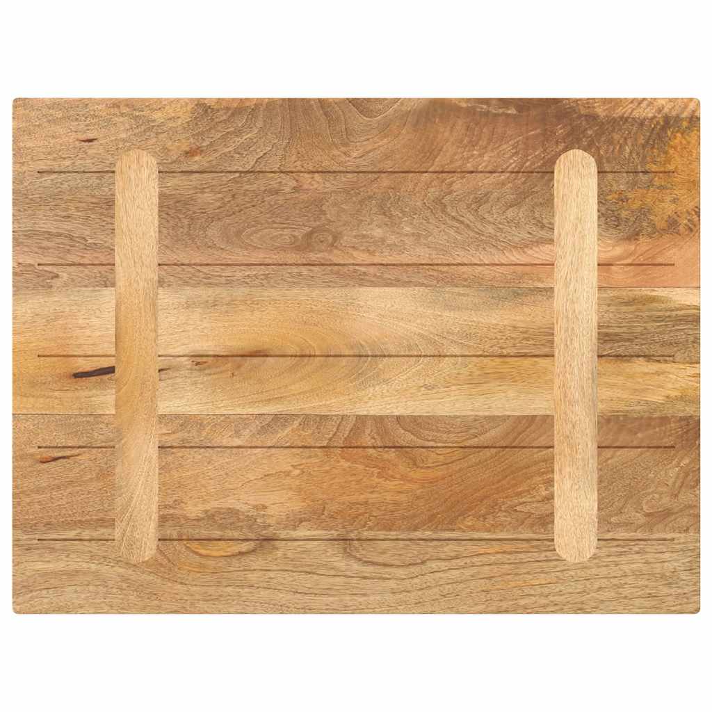 vidaXL Blat stołu, 90x60x3,8 cm, prostokątny, lite drewno mango