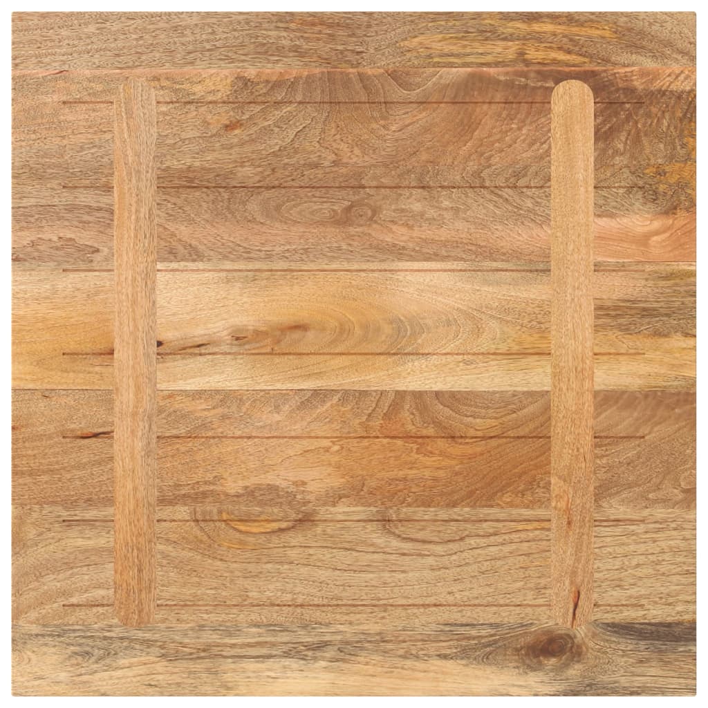 vidaXL Blat stołu, 80x80x3,8 cm, kwadratowy, lite drewno mango