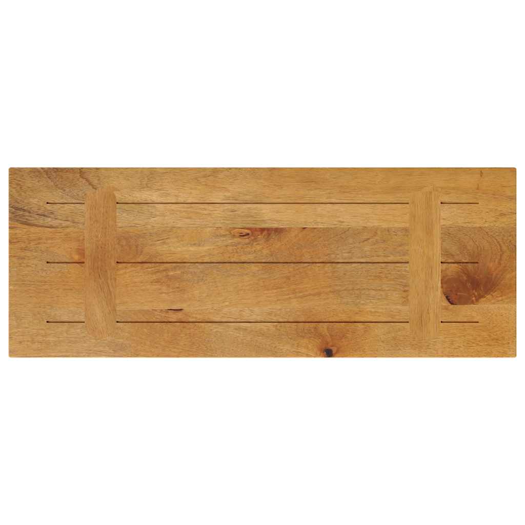 vidaXL Blat stołu, 70x40x2,5 cm, prostokątny, lite drewno mango