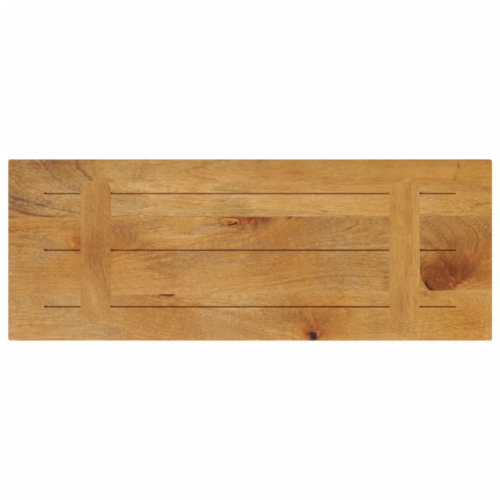 vidaXL Blat stołu, 80x40x2,5 cm, prostokątny, lite drewno mango
