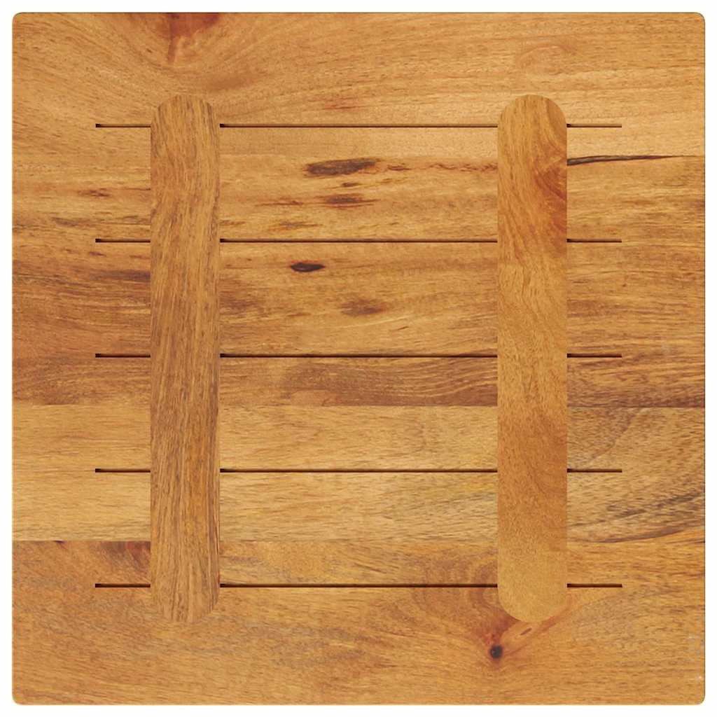 vidaXL Blat stołu, 60x60x2,5 cm, kwadratowy, lite drewno mango
