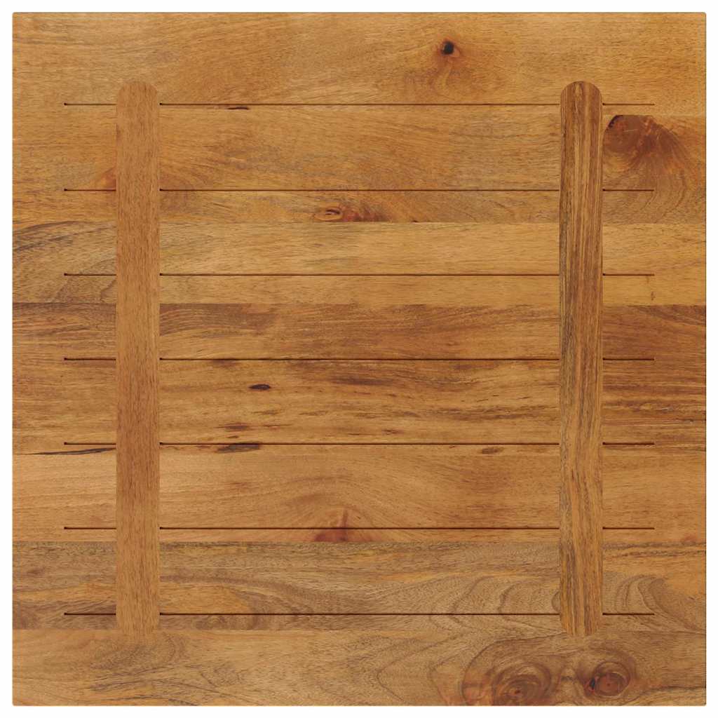 vidaXL Blat stołu, 70x70x2,5 cm, kwadratowy, lite drewno mango