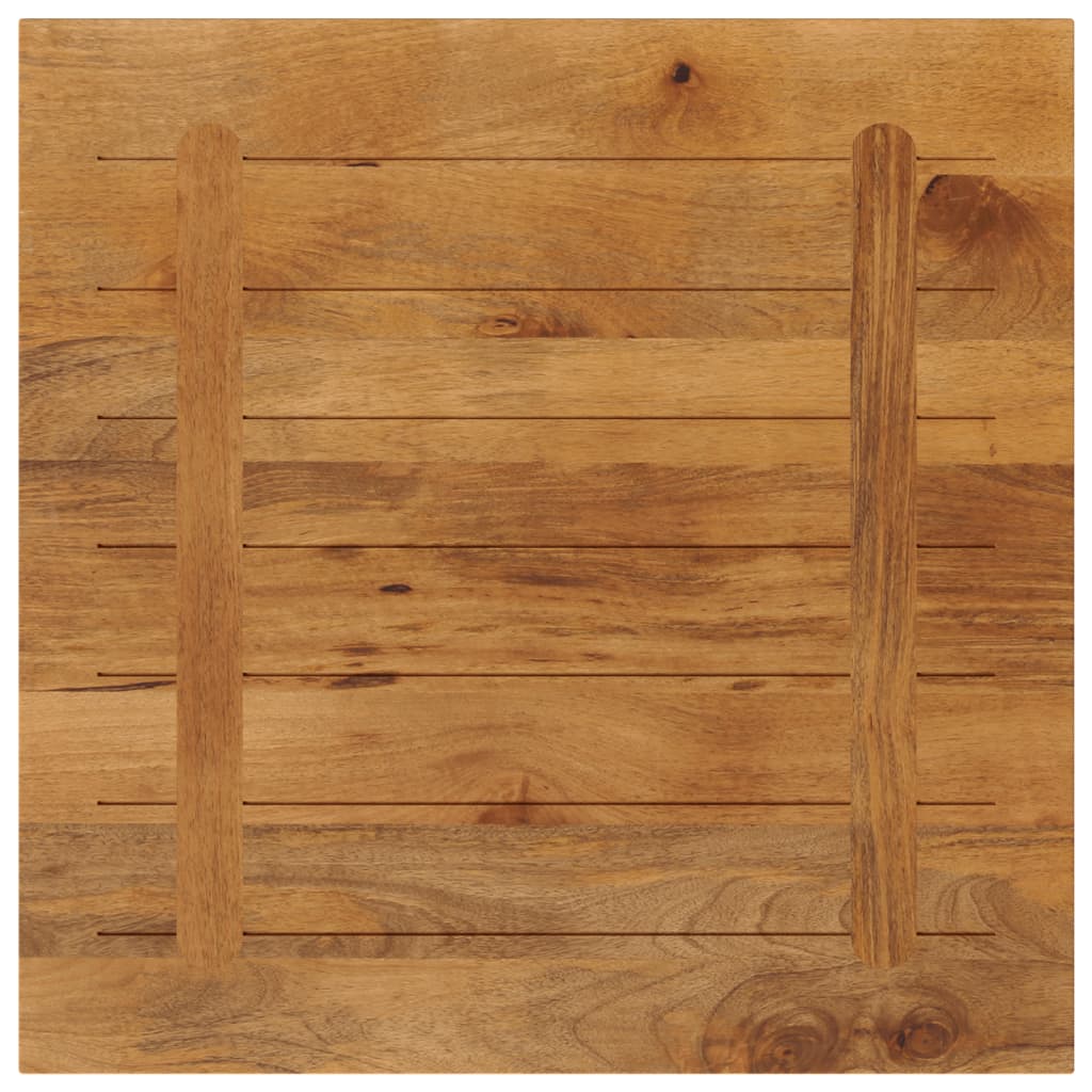 vidaXL Blat stołu, 80x80x2,5 cm, kwadratowy, lite drewno mango