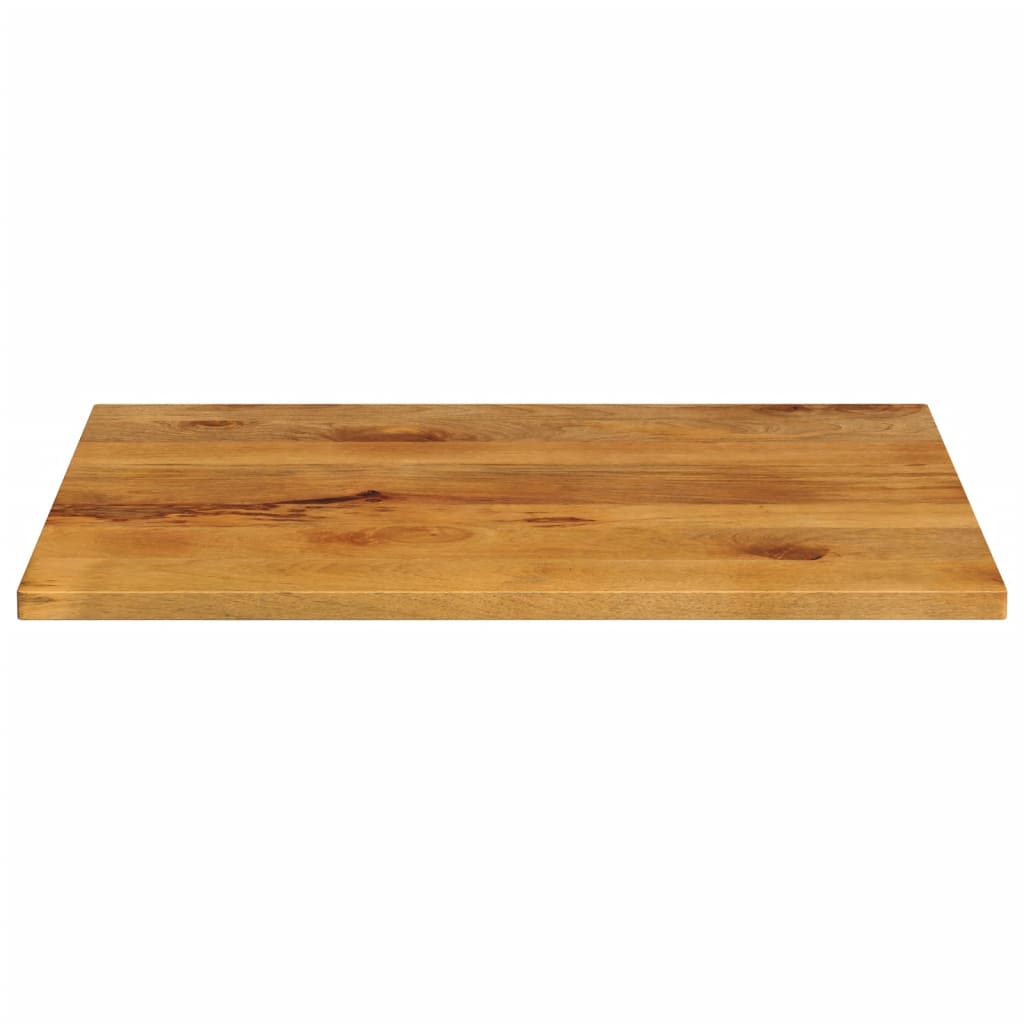 vidaXL Blat stołu, 100x80x2,5 cm, prostokątny, lite drewno mango