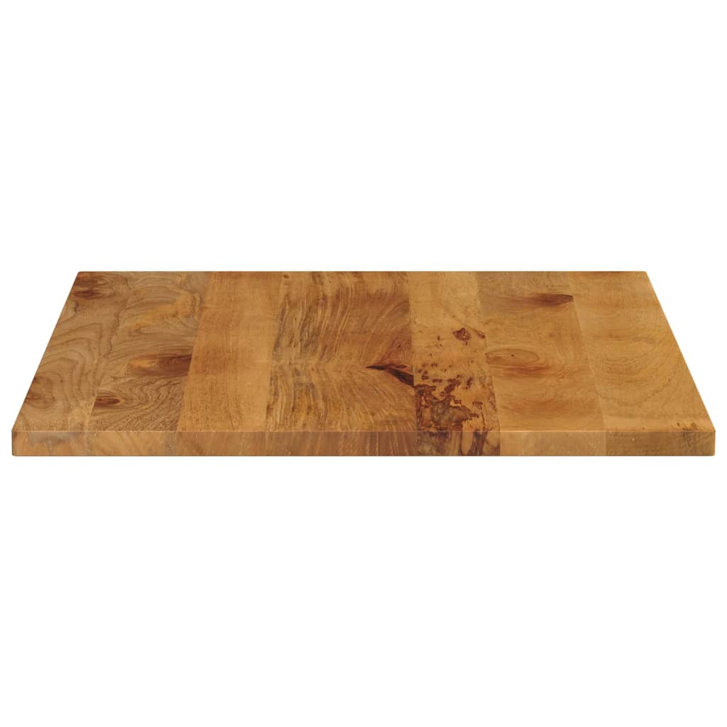 vidaXL Blat stołu, 100x80x2,5 cm, prostokątny, lite drewno mango
