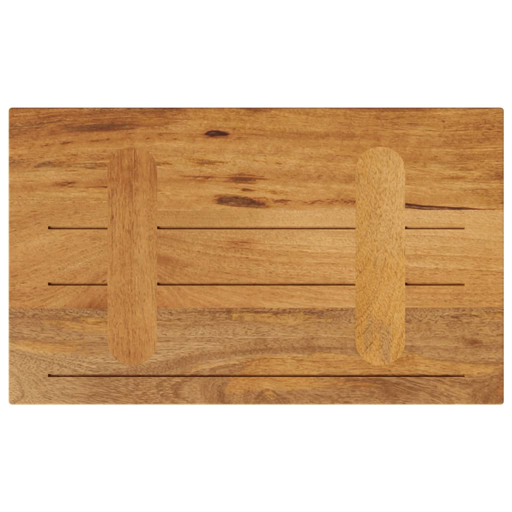 vidaXL Blat stołu, 50x20x3,8 cm, prostokątny, lite drewno mango