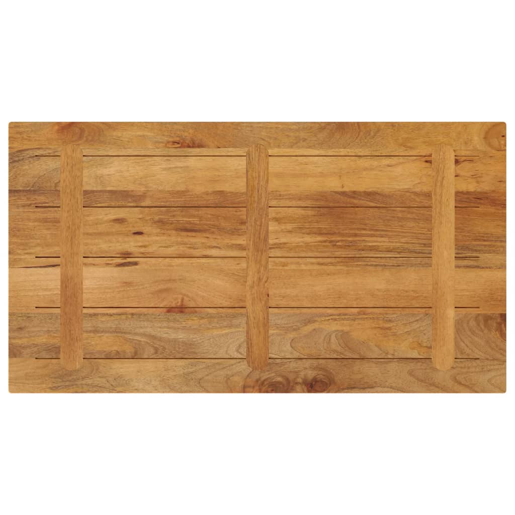 vidaXL Blat stołu, 100x60x3,8 cm, prostokątny, lite drewno mango
