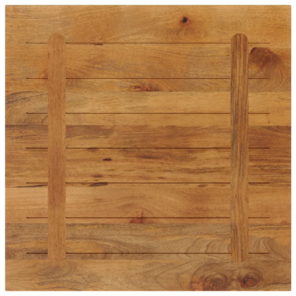 vidaXL Blat stołu, 80x80x3,8 cm, kwadratowy, lite drewno mango