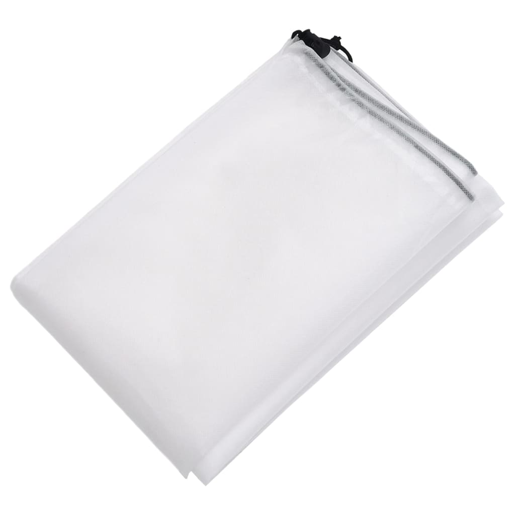 vidaXL Kaptury na rośliny, ze ściągaczami, 8 szt., 70 g/m², 0,8x1,2 m