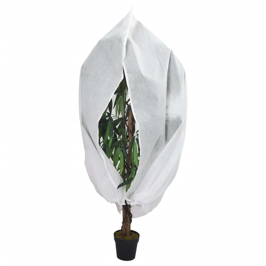 vidaXL Kaptury ochronne z suwakiem, 4 szt., 70 g/m² 3,93x3,5 m