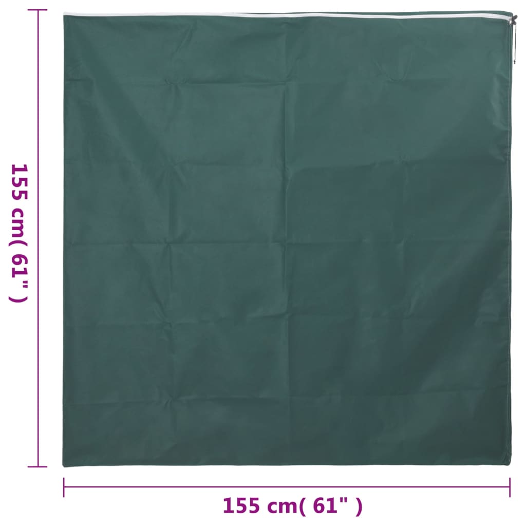 vidaXL Kaptury ochronne z suwakiem, 10 szt., 70 g/m² 1,55x1,55 m