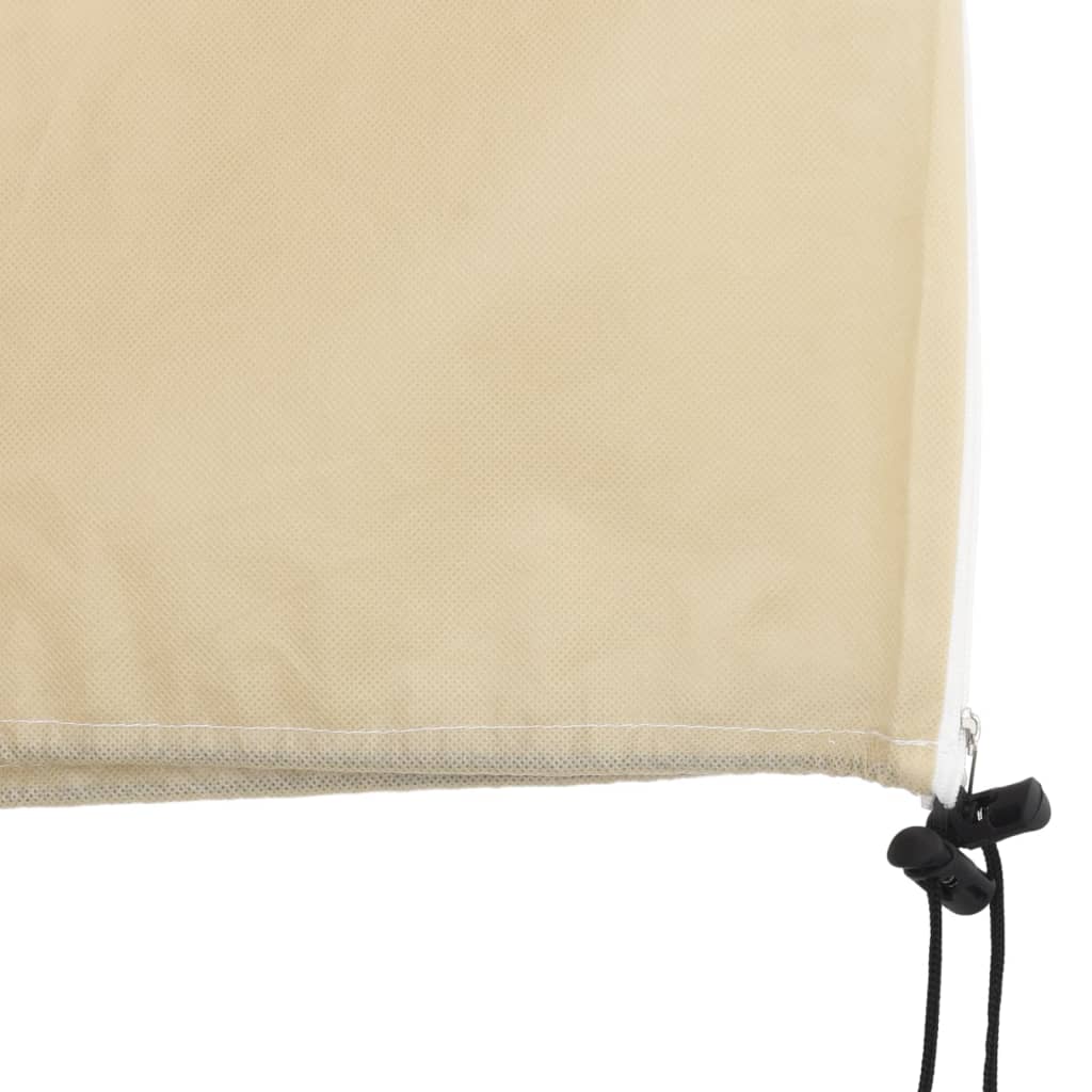 vidaXL Kaptury ochronne z suwakiem, 10 szt., 70 g/m² 2,36x2 m