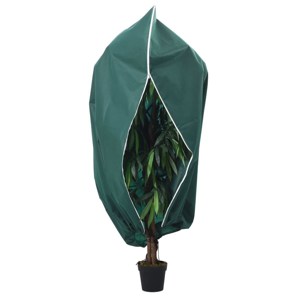 vidaXL Kaptury ochronne z suwakiem, 10 szt., 70 g/m², 3,14x2,5 m