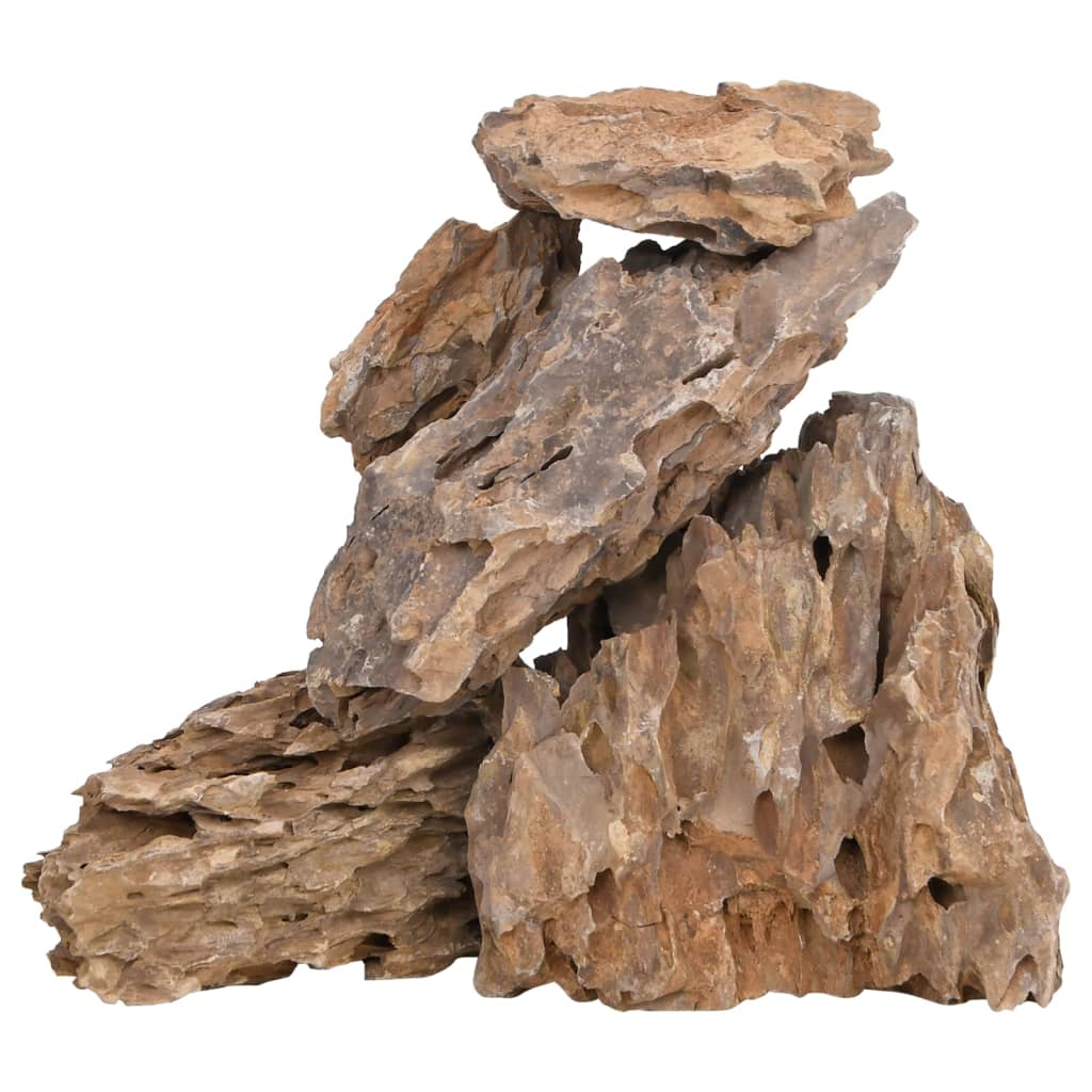 vidaXL Kamienie dragon stone, 25 kg, różne kolory, 10-30 cm