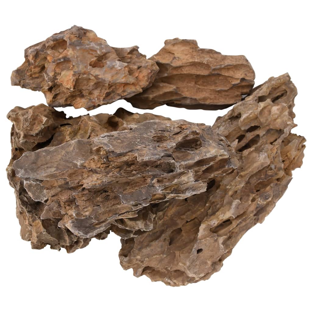 vidaXL Kamienie dragon stone, 25 kg, różne kolory, 10-30 cm