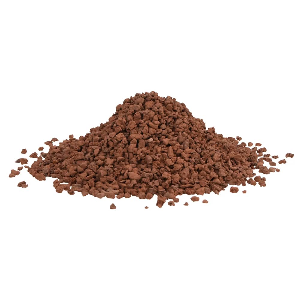 vidaXL Skała wulkaniczna, 25 kg, czerwona, 5-8 mm