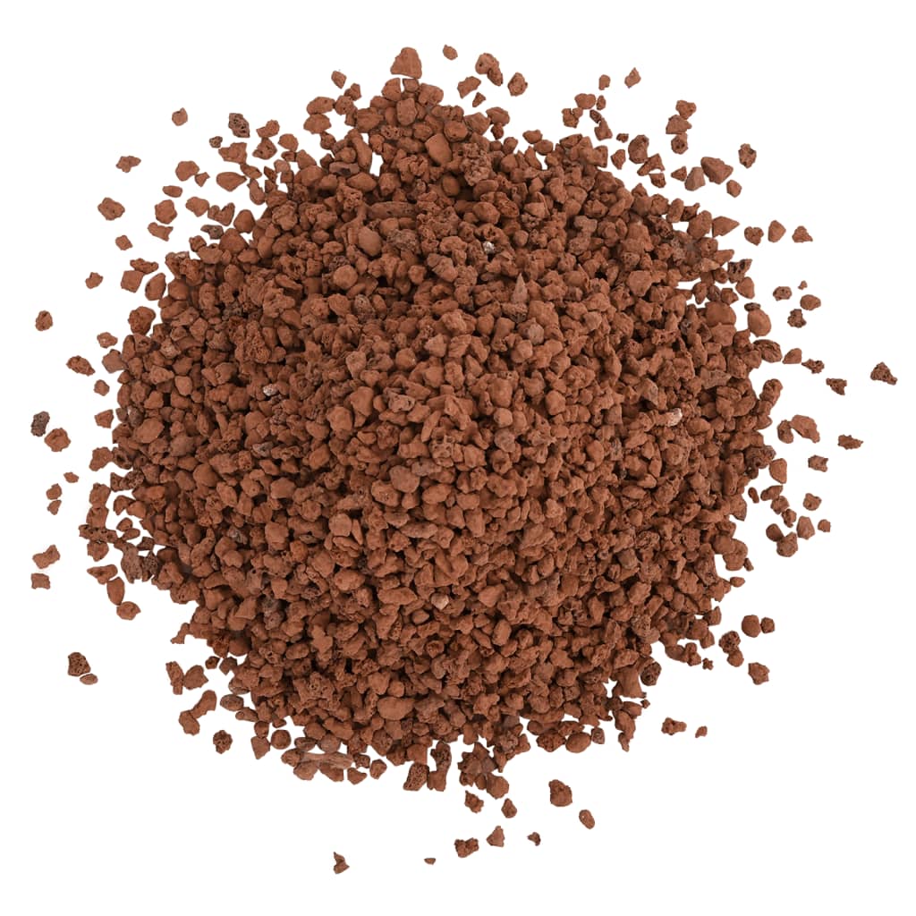 vidaXL Skała wulkaniczna, 25 kg, czerwona, 5-8 mm