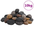 vidaXL Polerowane kamyki, 10 kg, różnokolorowe, 5-8 cm