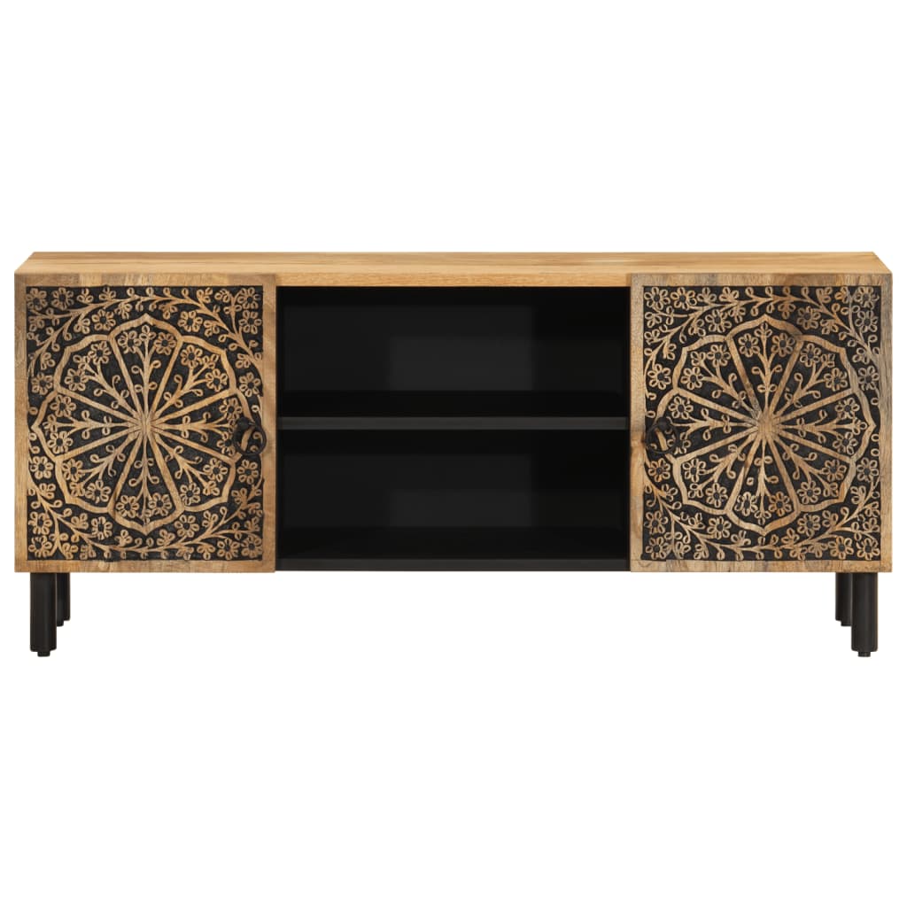vidaXL Szafka pod telewizor, 105x33x46 cm, lite drewno mango