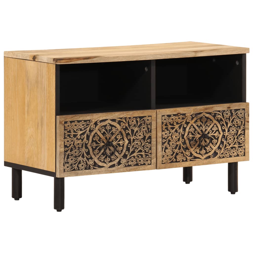 vidaXL Szafka pod telewizor, 70x33x46 cm, lite drewno mango