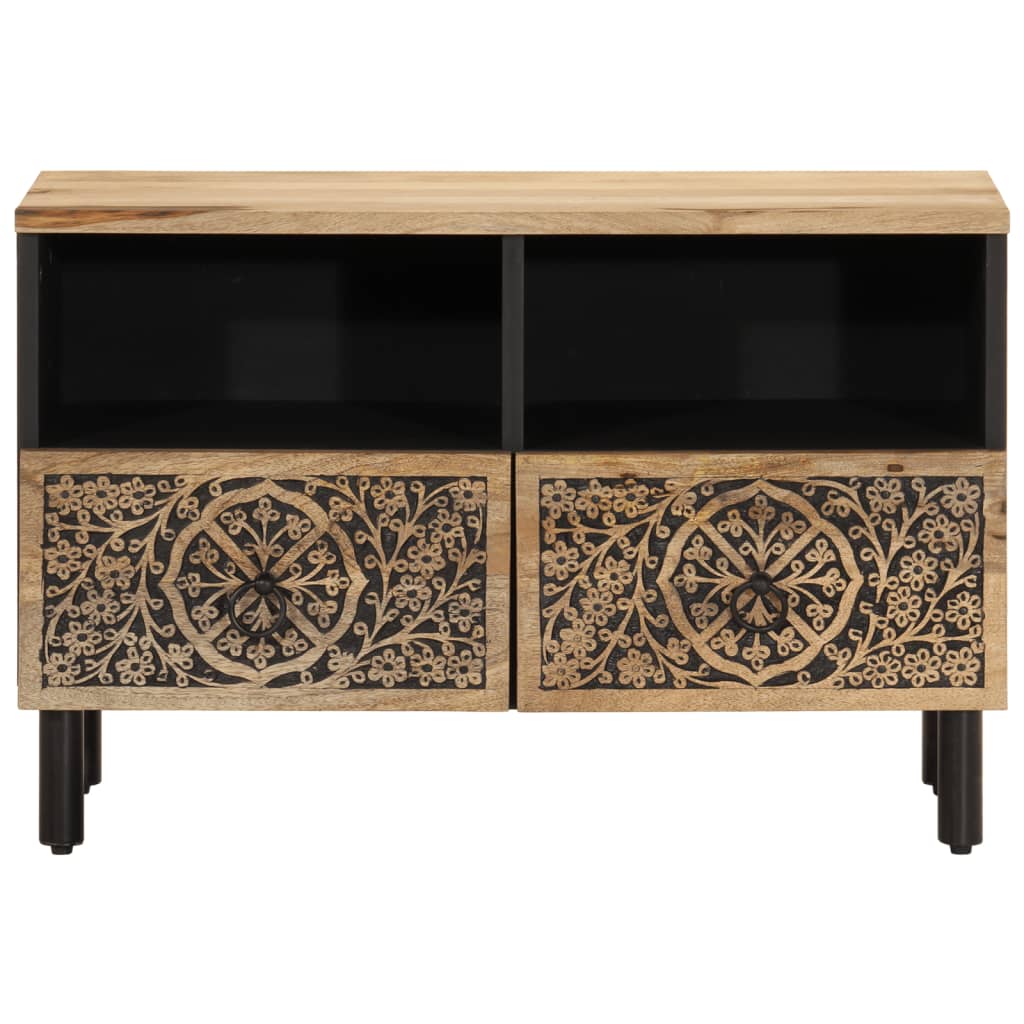 vidaXL Szafka pod telewizor, 70x33x46 cm, lite drewno mango