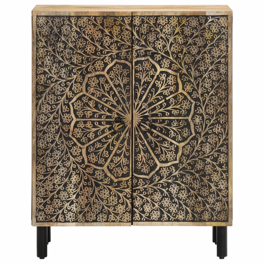 vidaXL Szafka, 60x33x75 cm, lite drewno mango