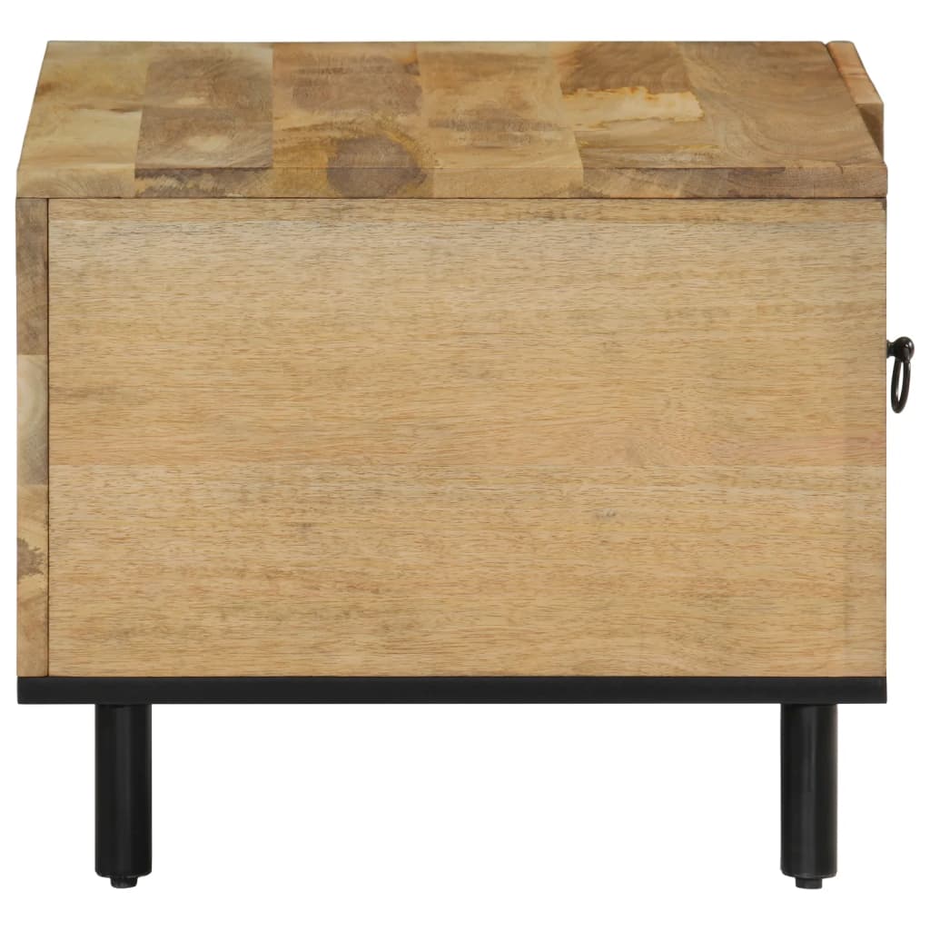 vidaXL Stolik kawowy, 80x50x40 cm, lite drewno mango