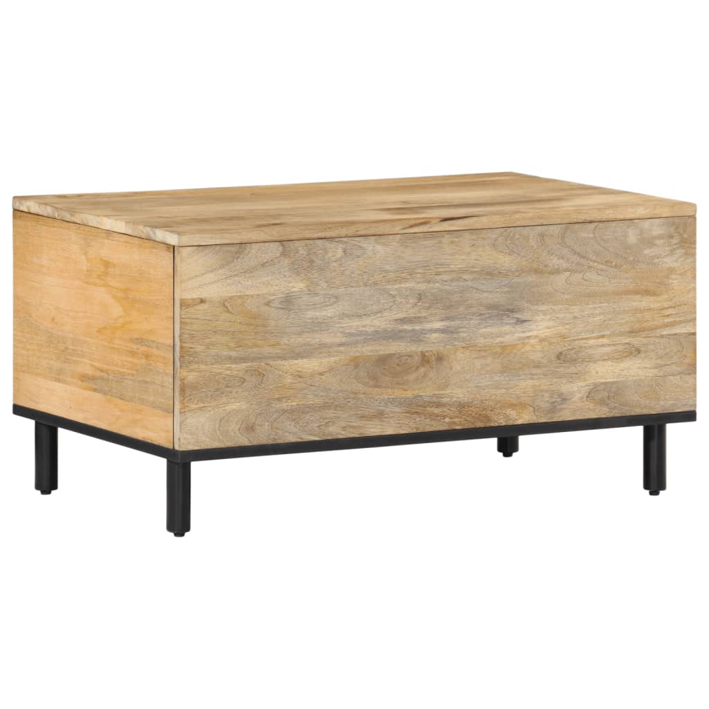 vidaXL Stolik kawowy, 80x50x40 cm, lite drewno mango