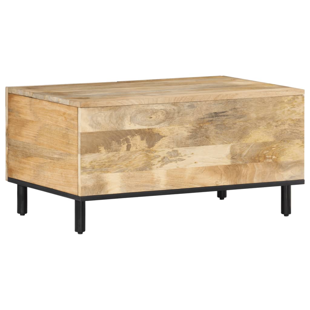 vidaXL Stolik kawowy, 80x50x40 cm, lite drewno mango