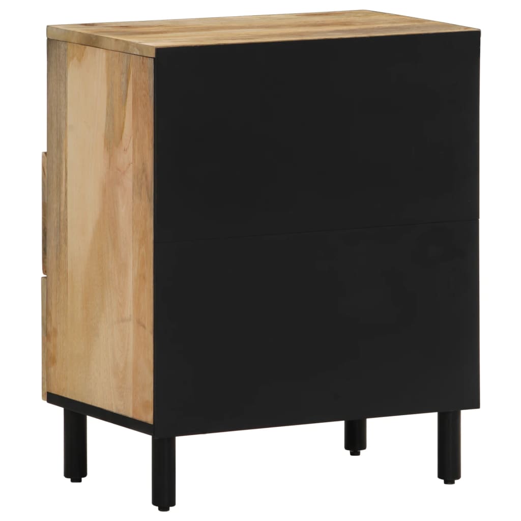 vidaXL Szafka nocna, 50x33x60 cm, lite drewno mango
