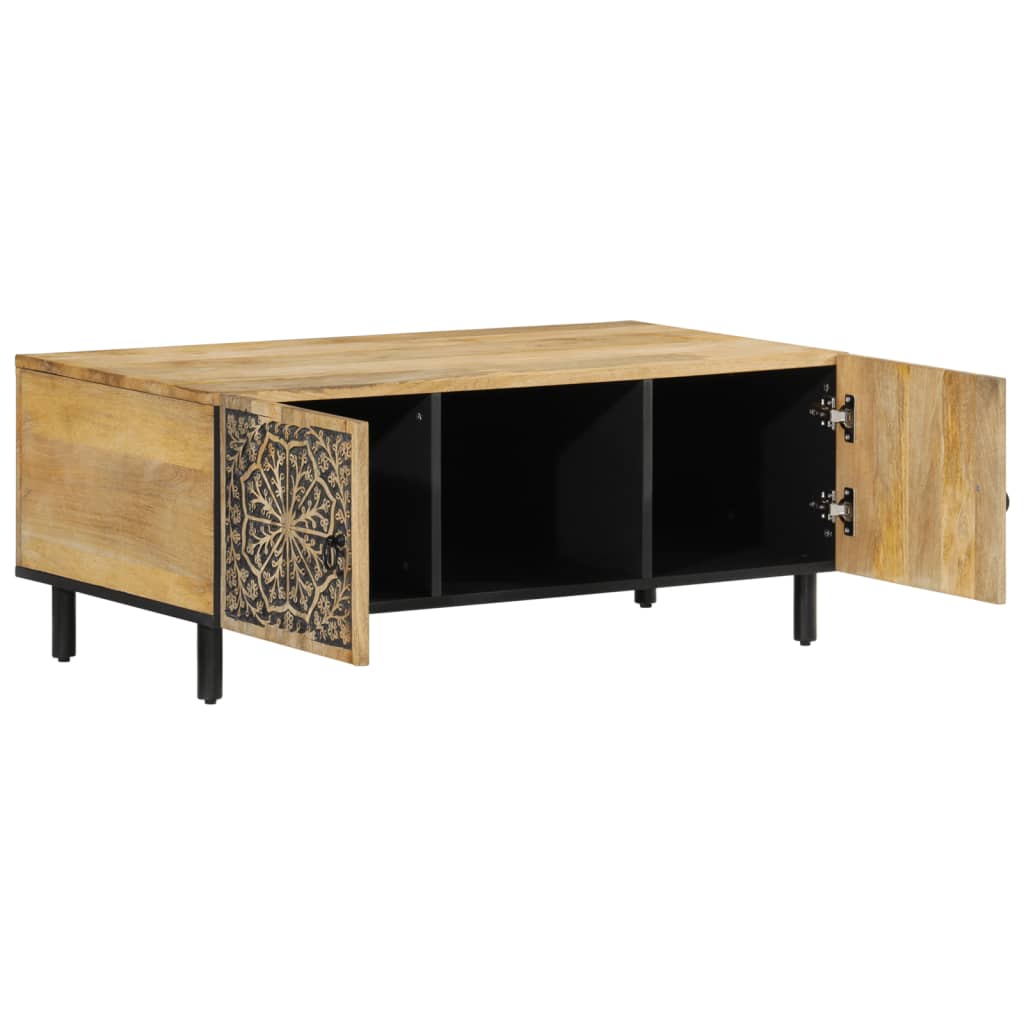vidaXL Stolik kawowy, 100x54x40 cm, lite drewno mango
