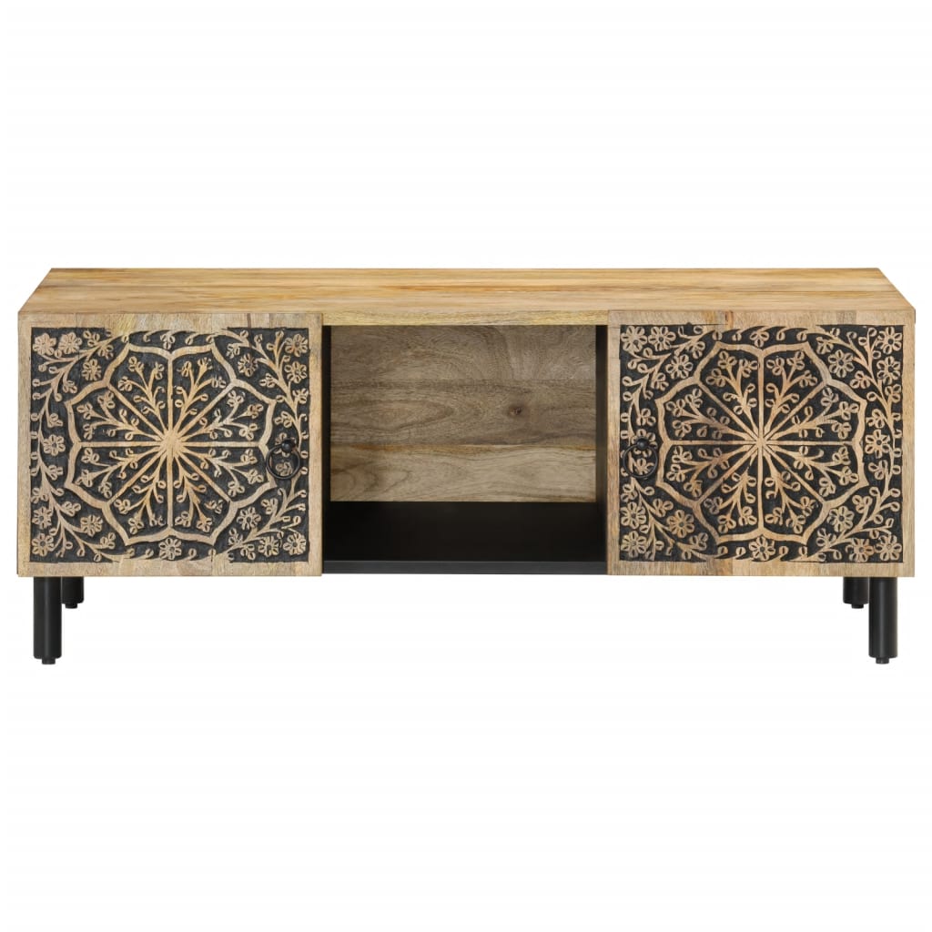 vidaXL Stolik kawowy, 100x54x40 cm, lite drewno mango