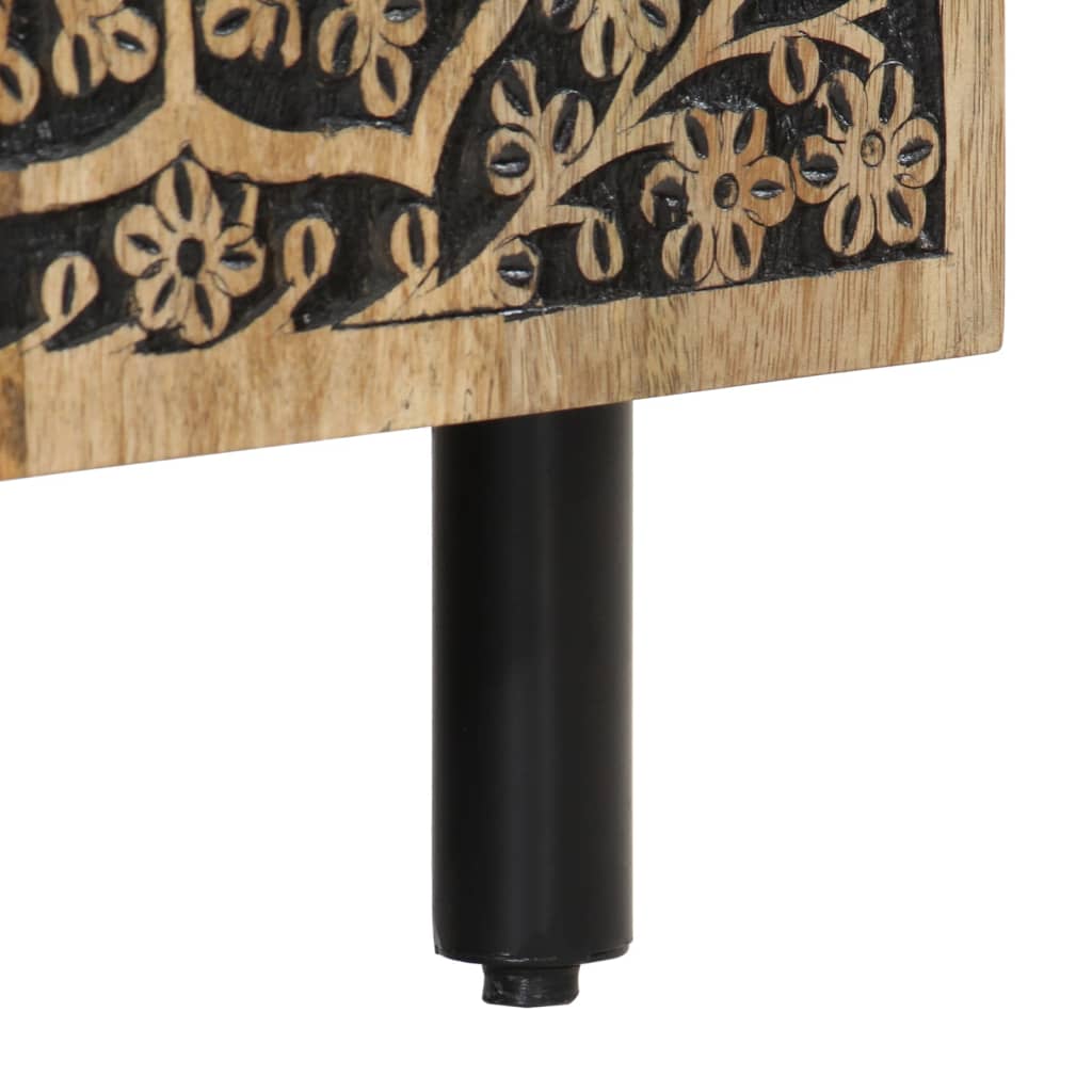 vidaXL Stolik kawowy, 100x54x40 cm, lite drewno mango