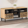 vidaXL Szafka pod telewizor, 100x33x46 cm, lite drewno mango