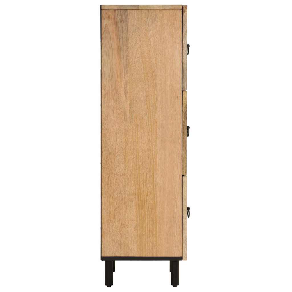 vidaXL Szafka, 40x33x110 cm, lite drewno mango