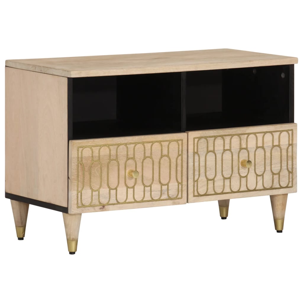 vidaXL Szafka pod telewizor, 70x33x46 cm, lite drewno mango