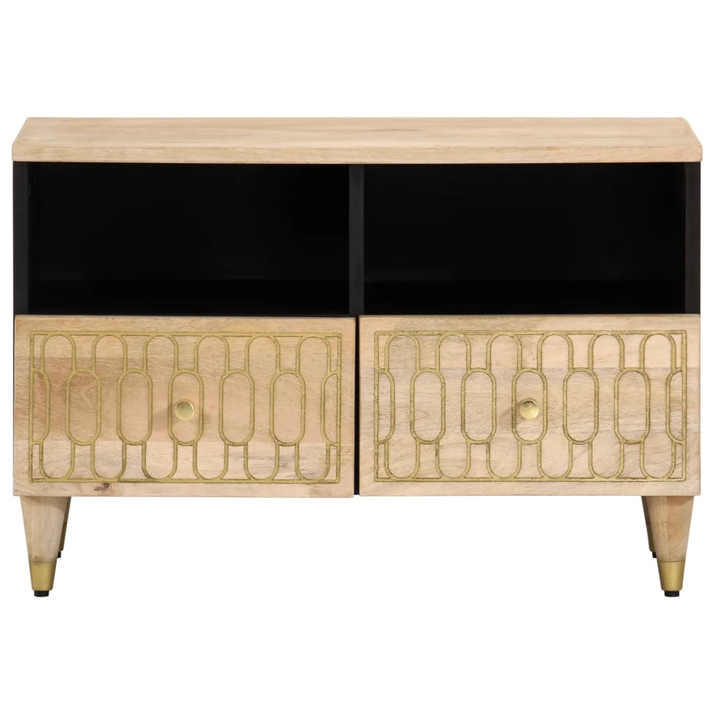 vidaXL Szafka pod telewizor, 70x33x46 cm, lite drewno mango