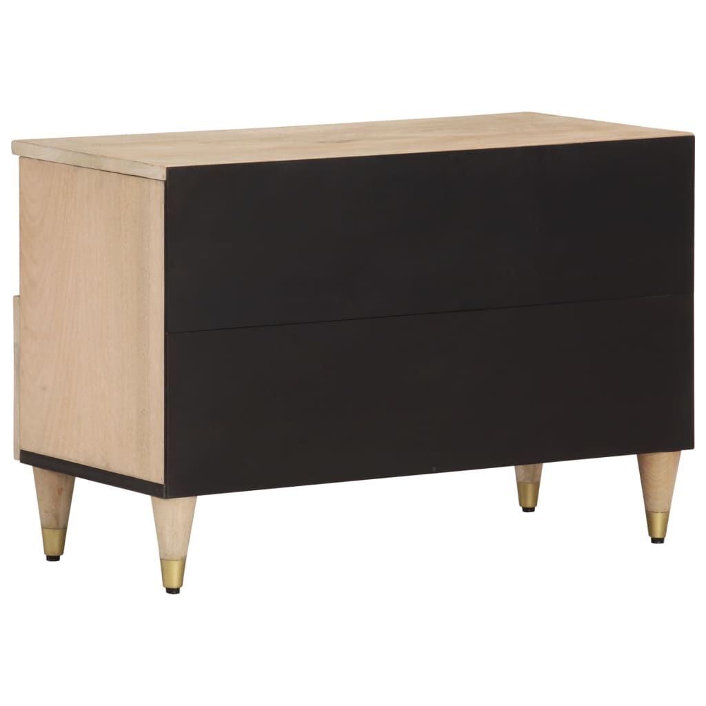 vidaXL Szafka pod telewizor, 70x33x46 cm, lite drewno mango