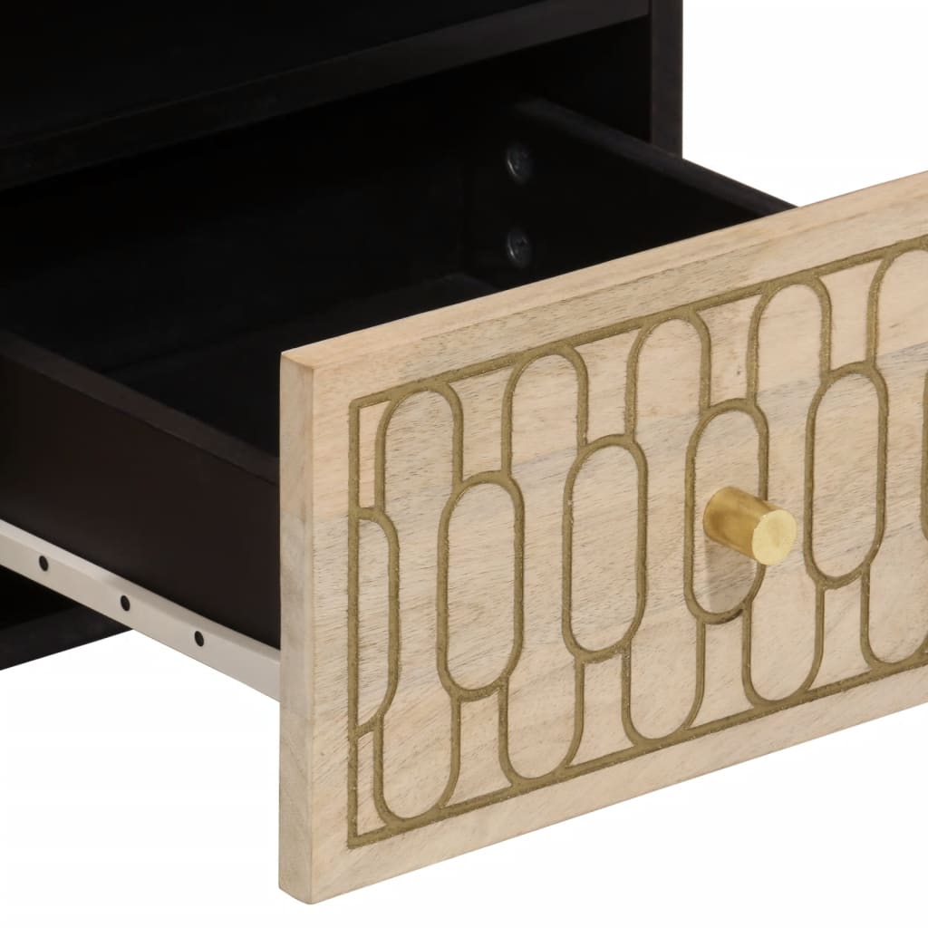 vidaXL Szafka pod telewizor, 70x33x46 cm, lite drewno mango