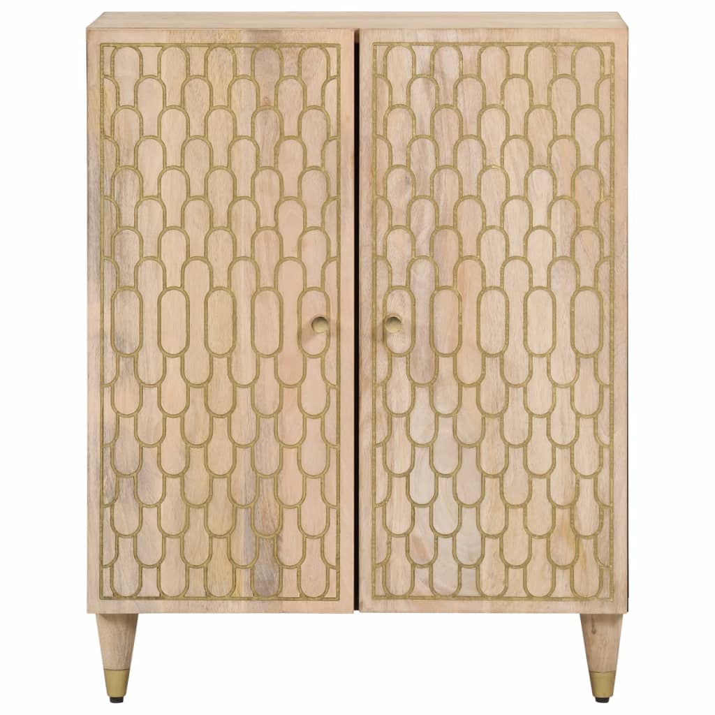 vidaXL Szafka, 60x33x75 cm, lite drewno mango