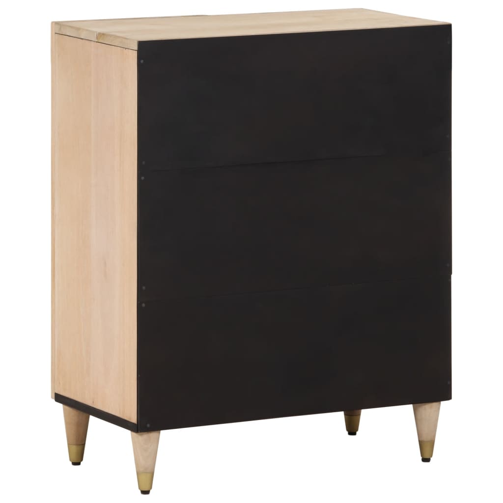 vidaXL Szafka, 60x33x75 cm, lite drewno mango