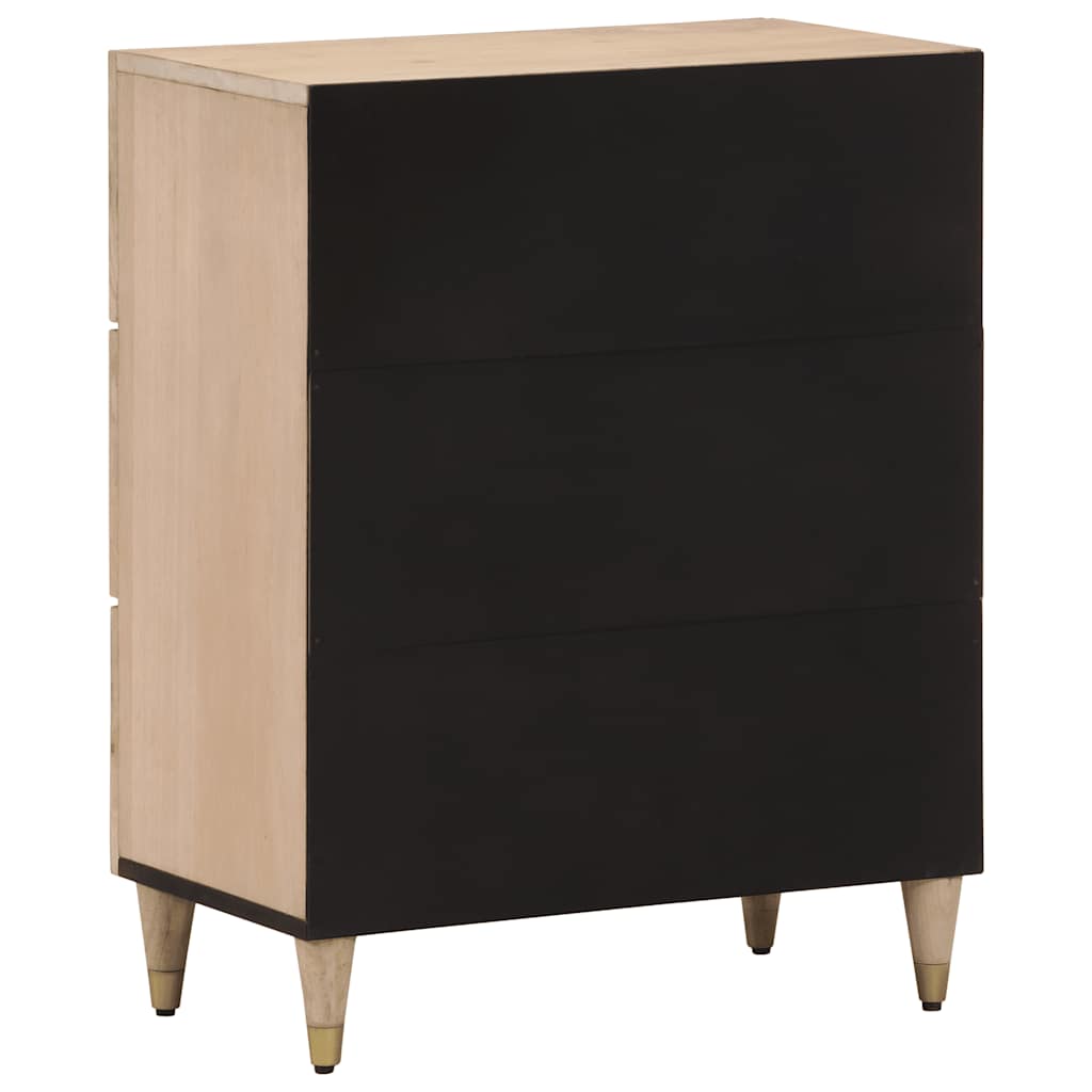vidaXL Szafka, 60x33x75 cm, lite drewno mango