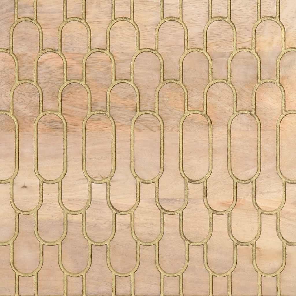 vidaXL Szafka, 60x33x75 cm, lite drewno mango