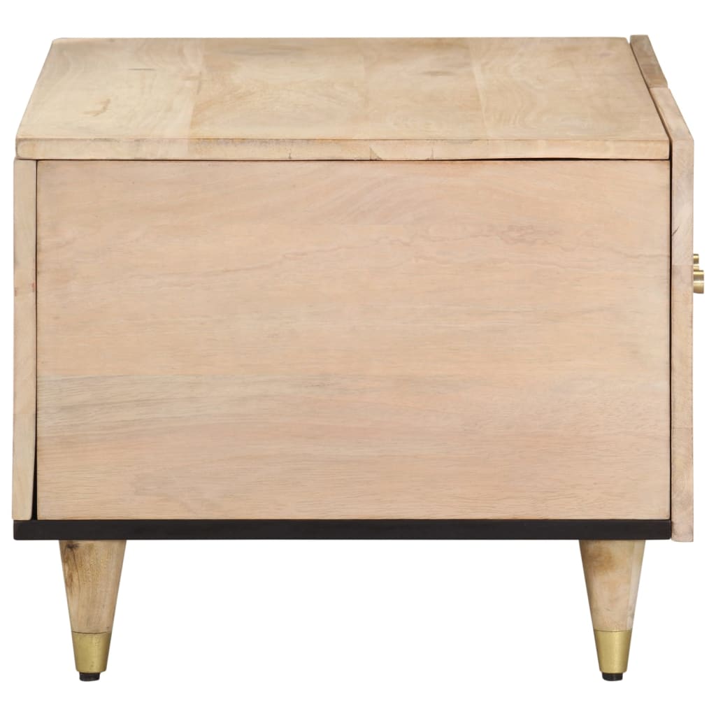 vidaXL Stolik kawowy, 80x50x40 cm, lite drewno mango